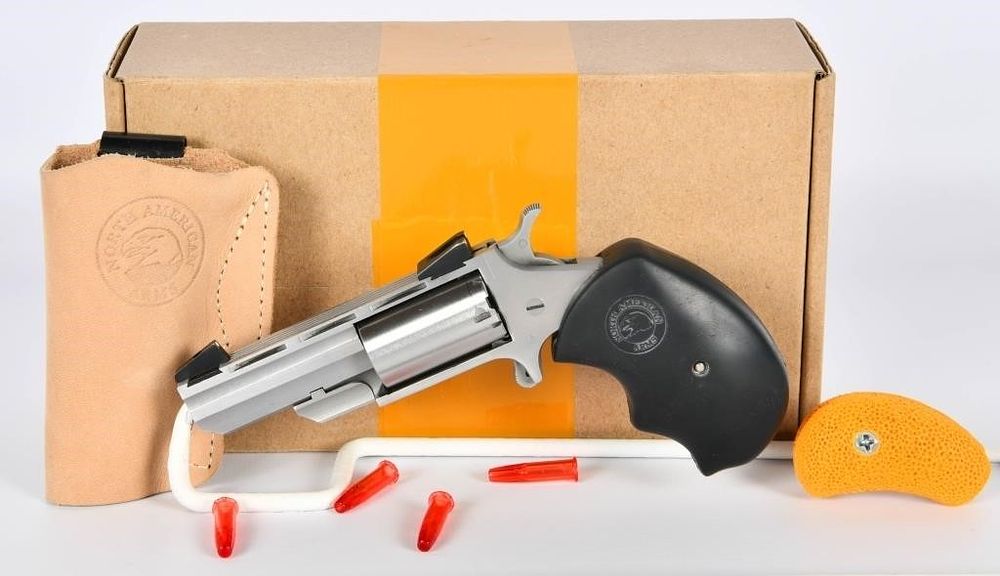 Lot 1377: NAA Black Widow Revolver .22 Magnum