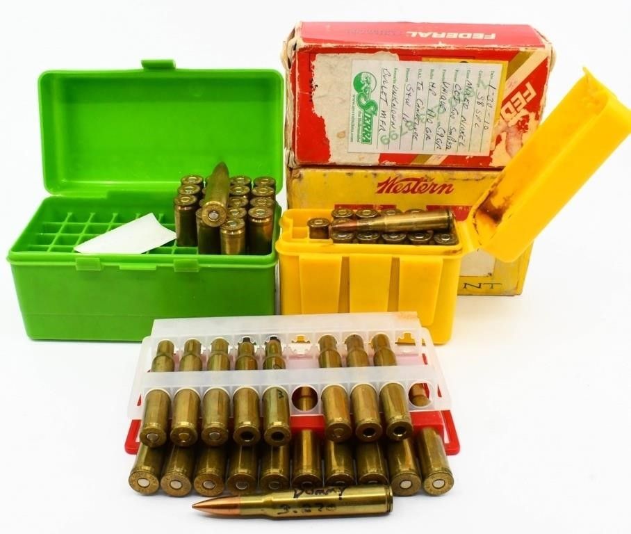 Lot 1390: 60 Rounds of Mixed Collector Ammunition
