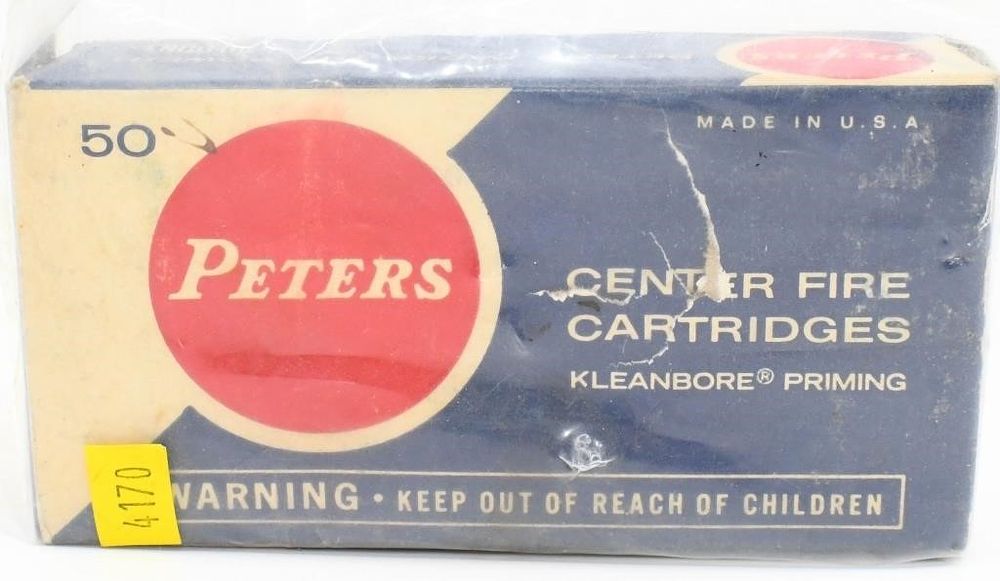 Lot 1402: 50 Rounds Of Peter's .38 SPL Ammunition