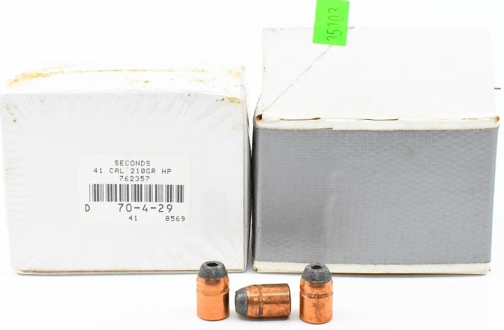 Lot 1408: Approx 200 Ct Of .41 Cal Reloading Bullet Tips