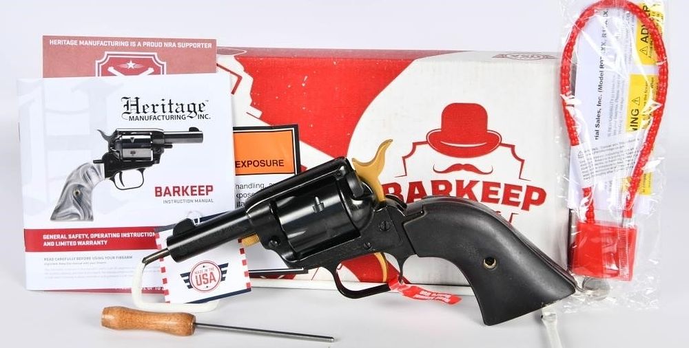 Lot 1419: NEW Heritage Rough Rider Barkeep .22 LR Rimfire