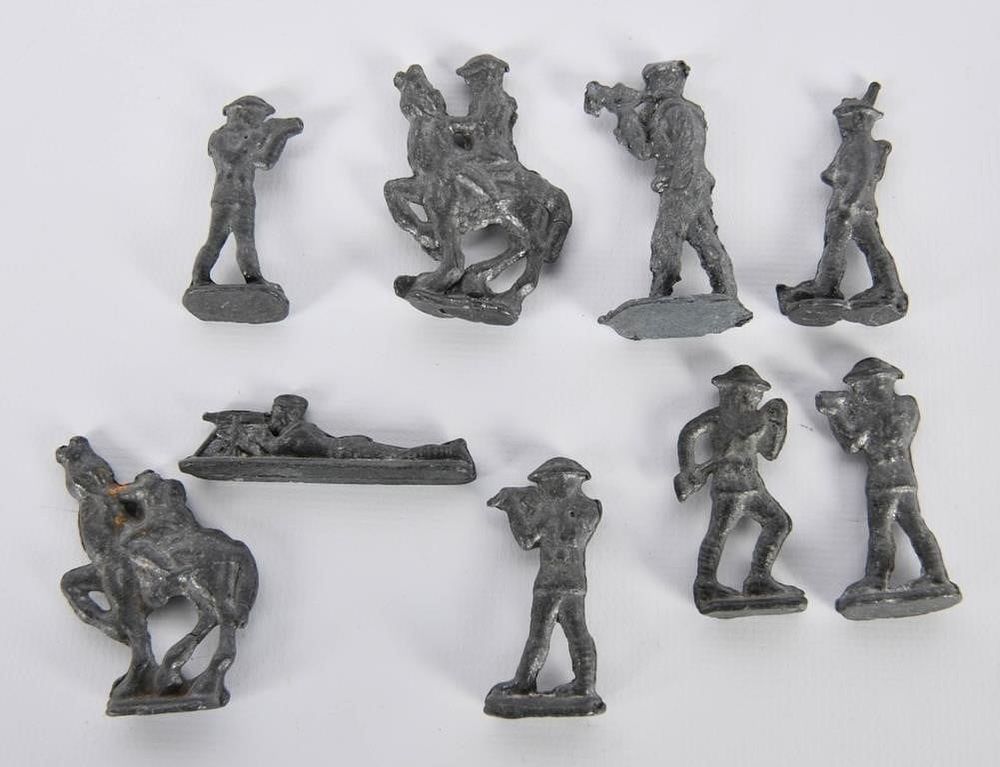 Lot 1446: Lot of Nine Lead Army Guys