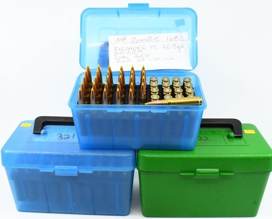 Lot 1450: 124 Rounds Of Reman .308 Win Ammunition