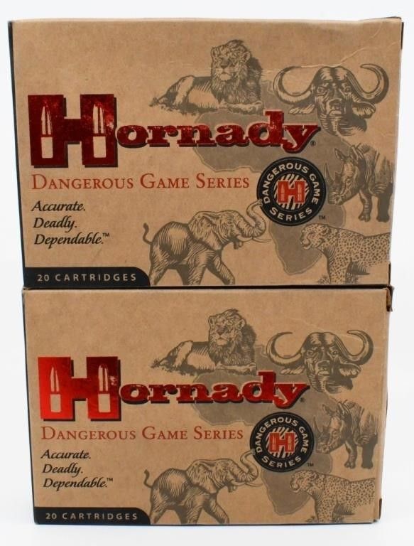 Lot 1465: 39 Rounds Of Hornady 450-400 Nitro Ammunition