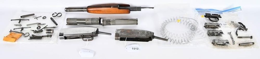 Lot 1512: Winchester Model 1912 Parts Lot 12 Gauge