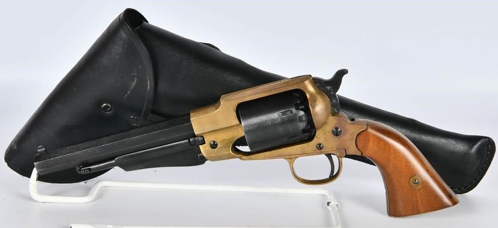 Lot 1563: FIE Italian Remington 1858 Copy .36 Caliber