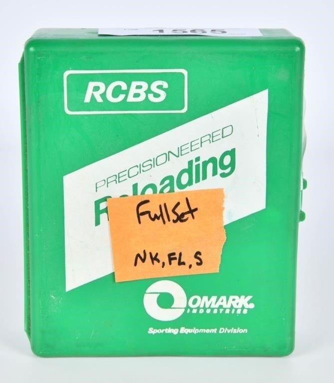 Lot 1565: RCBS Reloading Die Set For .35 IHMSA