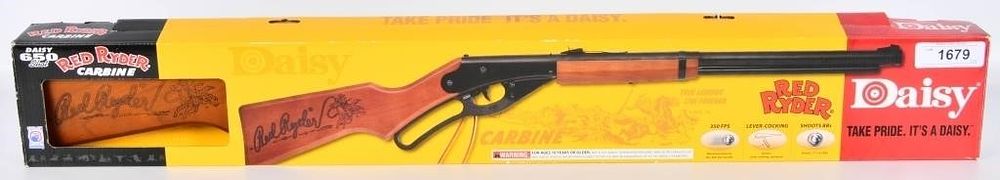 Lot 1679: NIB Daisy Red Rider 650 Shot BB Gun