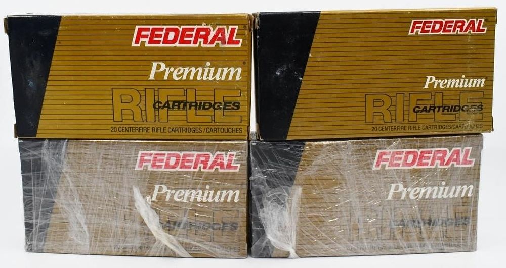 Lot 1684: 73 Rounds Of Federal 7mm Rem Mag Ammunition
