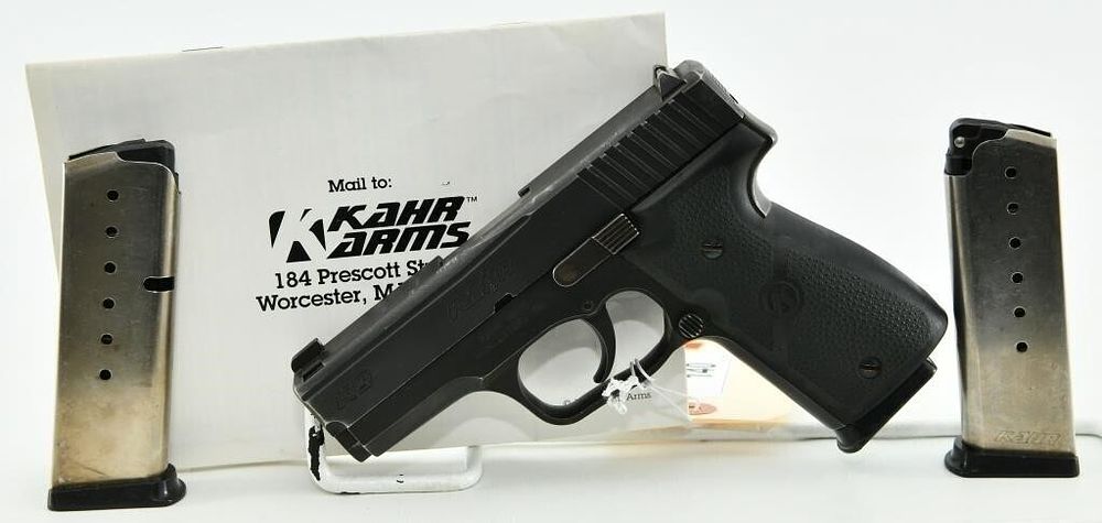 Lot 1695: Kahr Arms K9 Compact Semi Auto Pistol 9MM