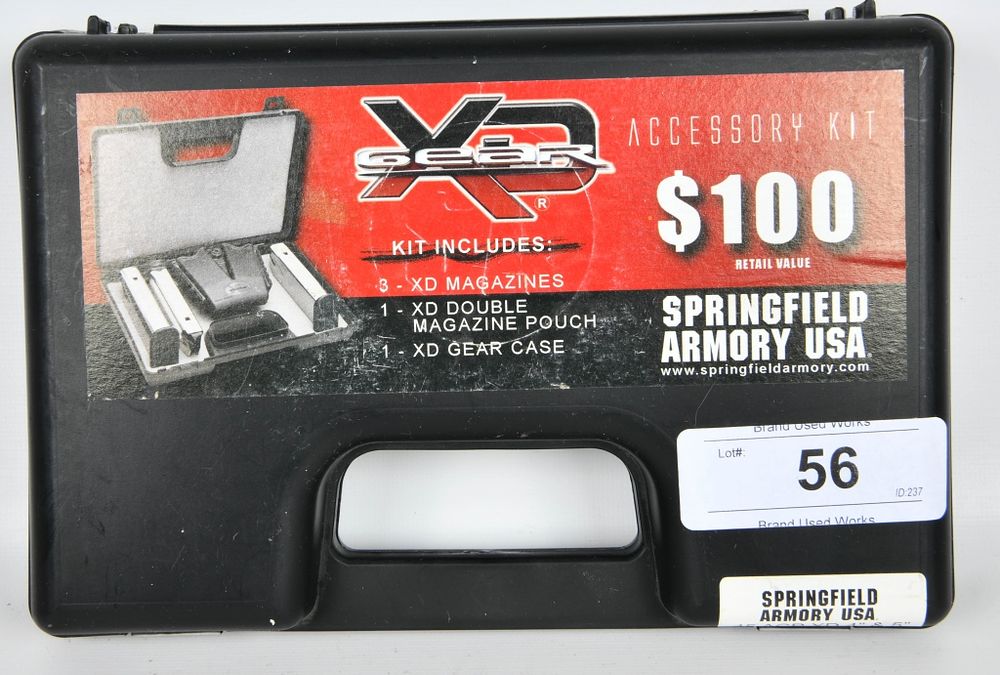 Lot 56: XD Gear kit by Springfield Armory XD45 magazines