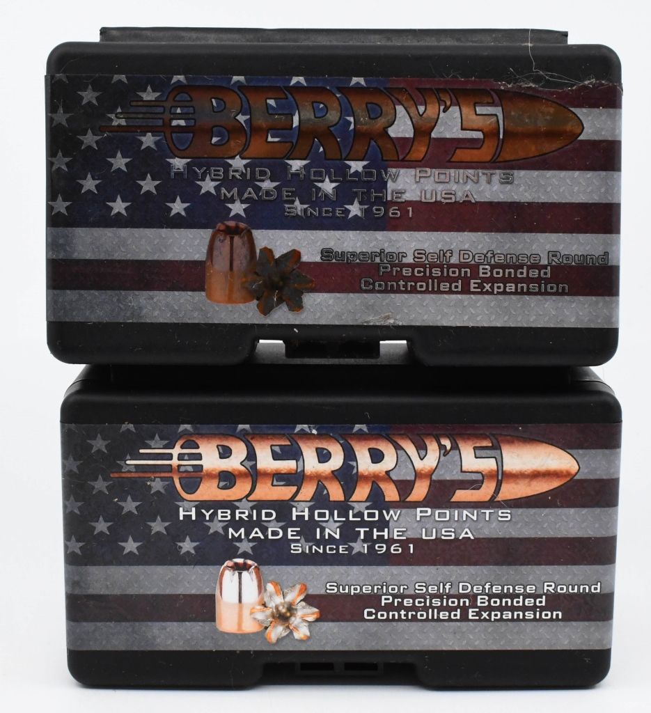 Lot 77: 500 Count of Berry's 9mm 124 Grain Bullet Tips