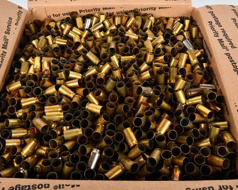 Lot 113: 40 LBS Of Mixed .45 ACP Empty Brass Casings