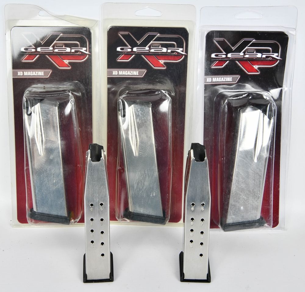 Lot 116: XD Gear Springfield XD-45 13 round SS Magazines