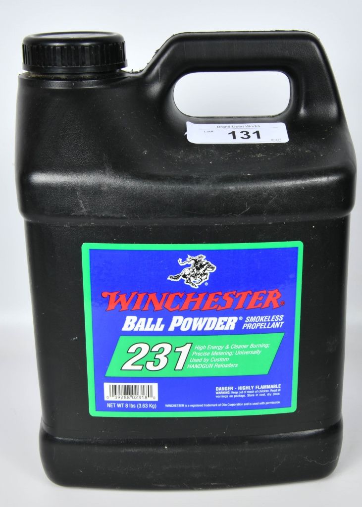 Lot 131: 8 Lbs of Winchester 231 Powder