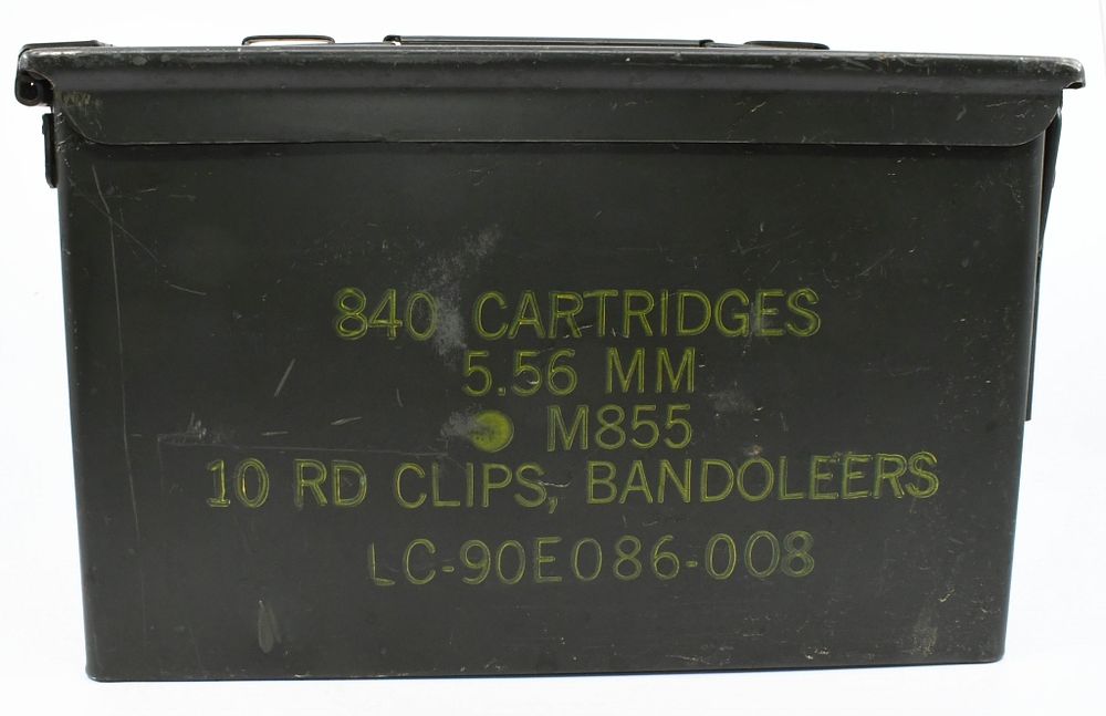 Lot 169: 288 Rounds Of .30-06 SPRG On Enbloc Clips