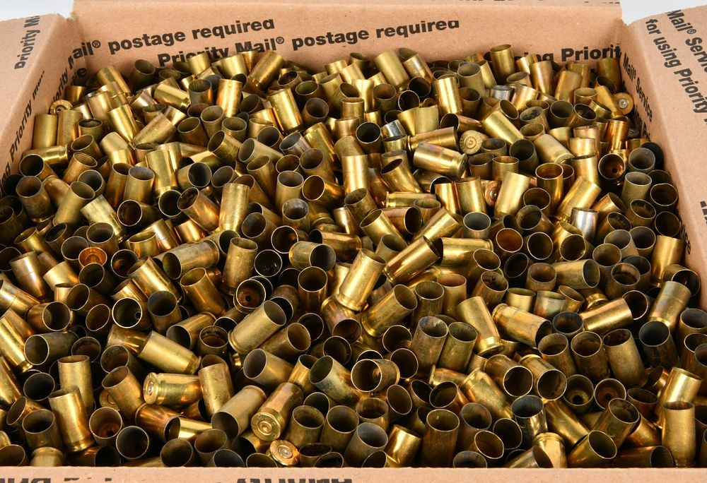 Lot 207: 40 LBS Of Mixed .45 ACP Empty Brass Casings