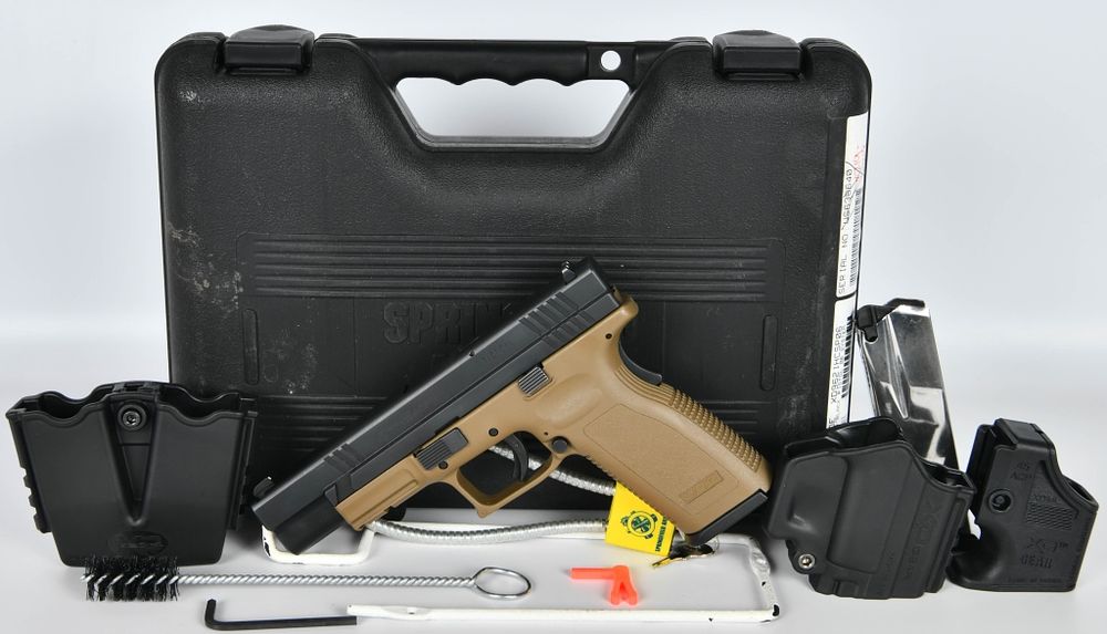 Lot 231: Springfield Armory XD Tactical Semi Auto .45 ACP