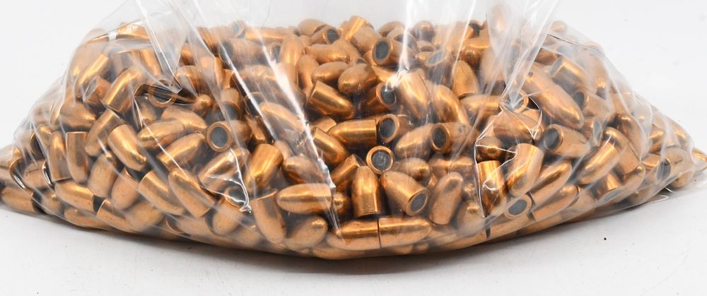 Lot 240: 500 Count Of 9mm Luger Reloading Bullet Tips