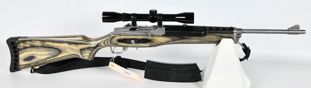 Lot 252: Stainless Ruger Ranch Rifle .223 Rem