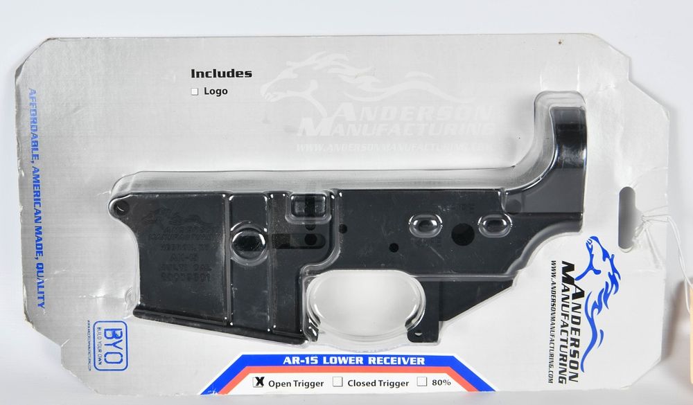 Lot 318: NEW Anderson AM-15 Stripped Lower Receiver