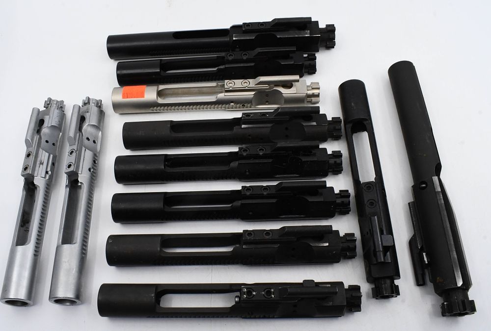 Lot 327: 12 Replacement Bolt Carrier Groups