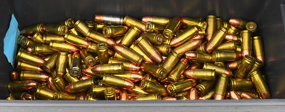 Lot 361: 500 Rounds Of Mixed 9mm Luger Ammunition