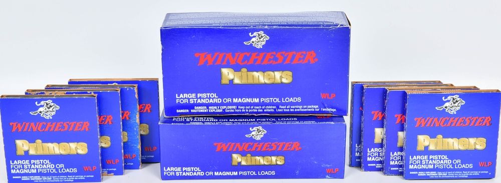 Lot 365: 2800 Winchester Large Pistol Standard or Magnum