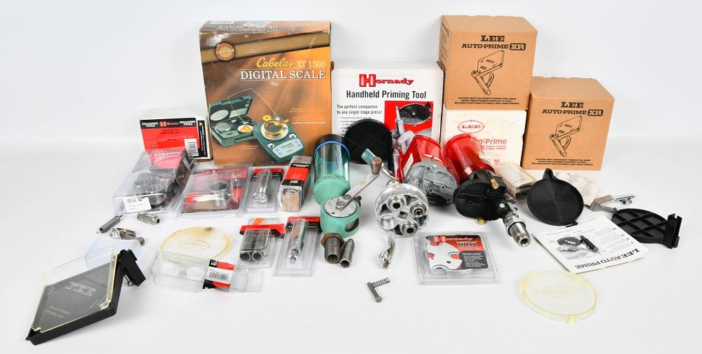 Lot 387: Huge Lot of Misc Reloading Accessories