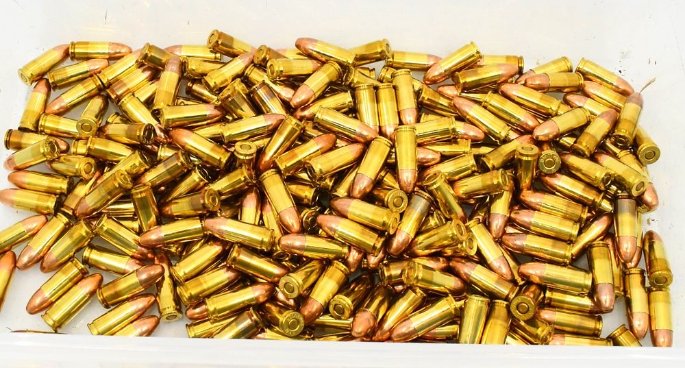 Lot 394: 250 Rounds Of Winchester 9mm Luger Ammo