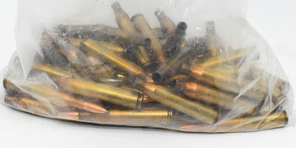 Lot 415: 27 Rds Of 25-06 Rem Ammo & 28 Empty Brass