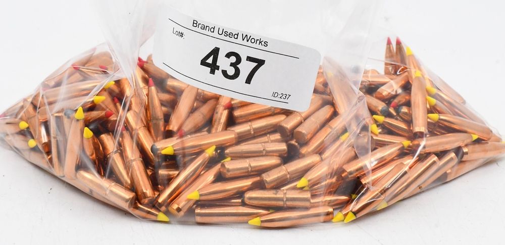Lot 437: 300 Count Of .270 Caliber Reloading Bullet Tips