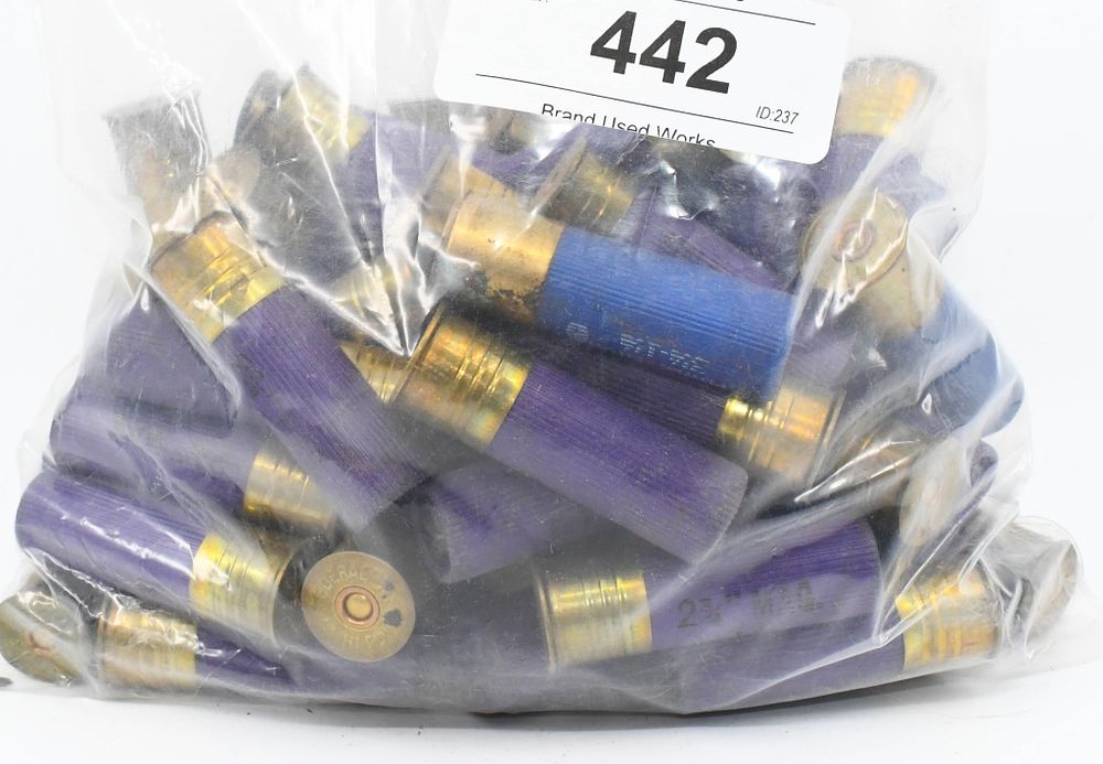 Lot 442: 65 Rounds Of Monark 16 Ga Plastic Shotshells