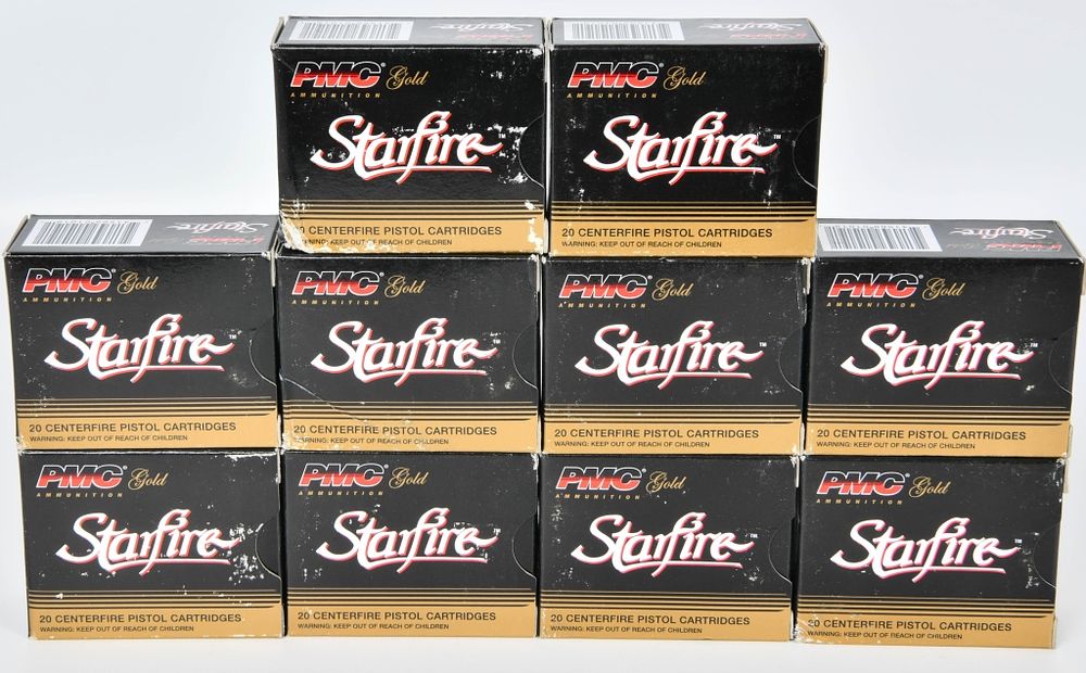 Lot 460: 200 Rounds Of PMC Starfire .40 S&W Ammunition