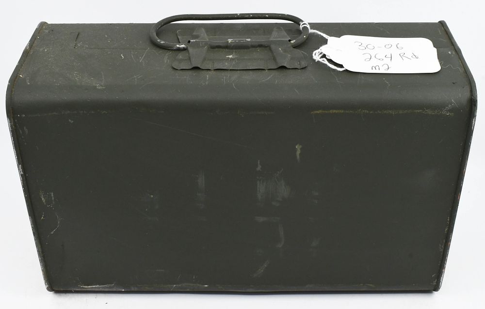 Lot 487: 264 Rd Sealed Spam Can M2 .30-06 SPRG Ammo