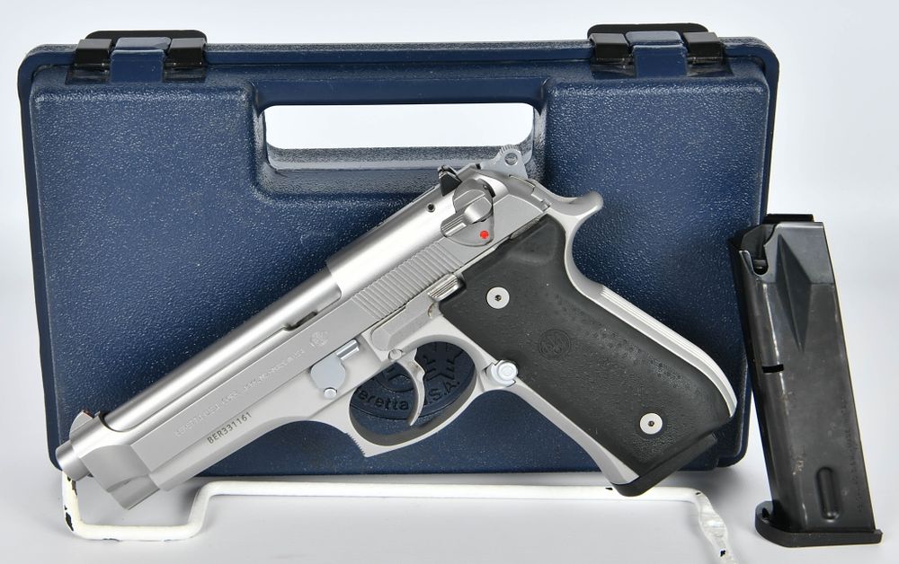 Lot 513: Beretta Model 96 Inox Semi Auto Pistol .40 S&W