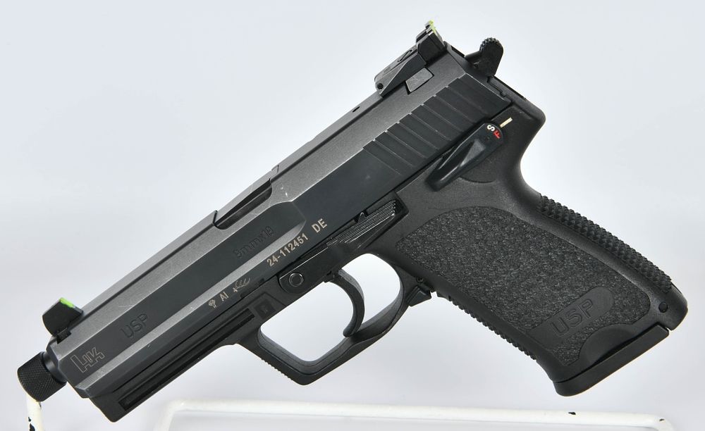 Lot 531: Heckler Koch HK USP 9MM Tactical Semi Auto Pistol