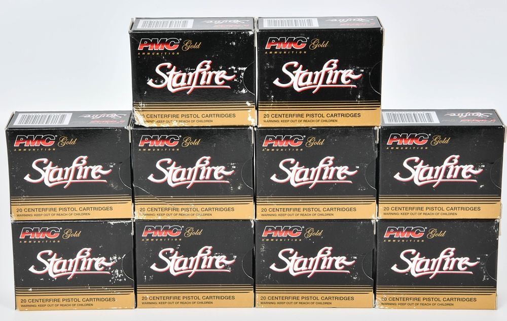 Lot 580: 200 Rounds Of PMC Starfire .40 S&W Ammunition