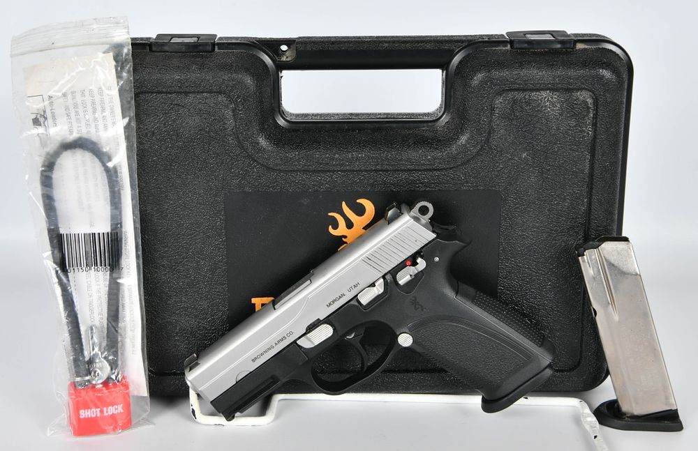 Lot 585: Browning Pro-40 Semi Auto Pistol .40 S&W