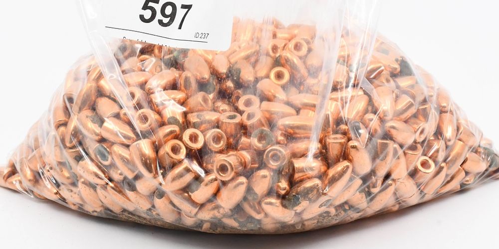 Lot 597: 1000 Count Of Berry's 9mm 115 Grain Bullet Tips
