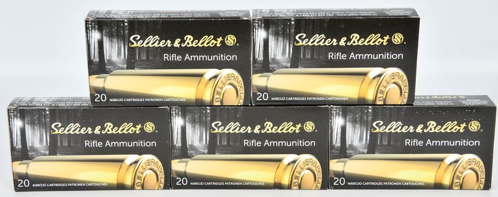 Lot 1003: 100 Rds Of Sellier & Bellot 6.5 Creedmoor Ammo