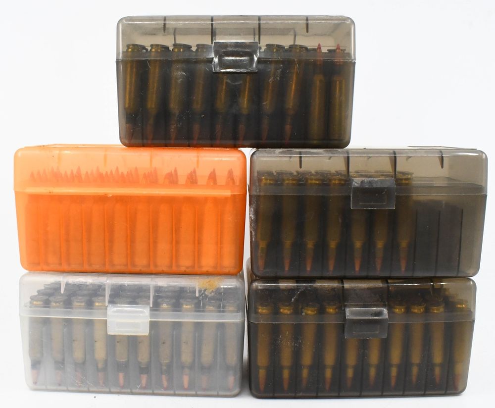 Lot 1012: 236 Rounds Of Reman .22-250 Rem Ammo