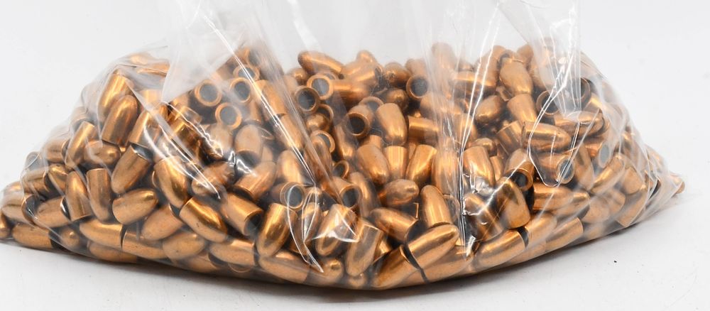 Lot 1029: 500 Count Of 9mm Luger Reloading Bullet Tips