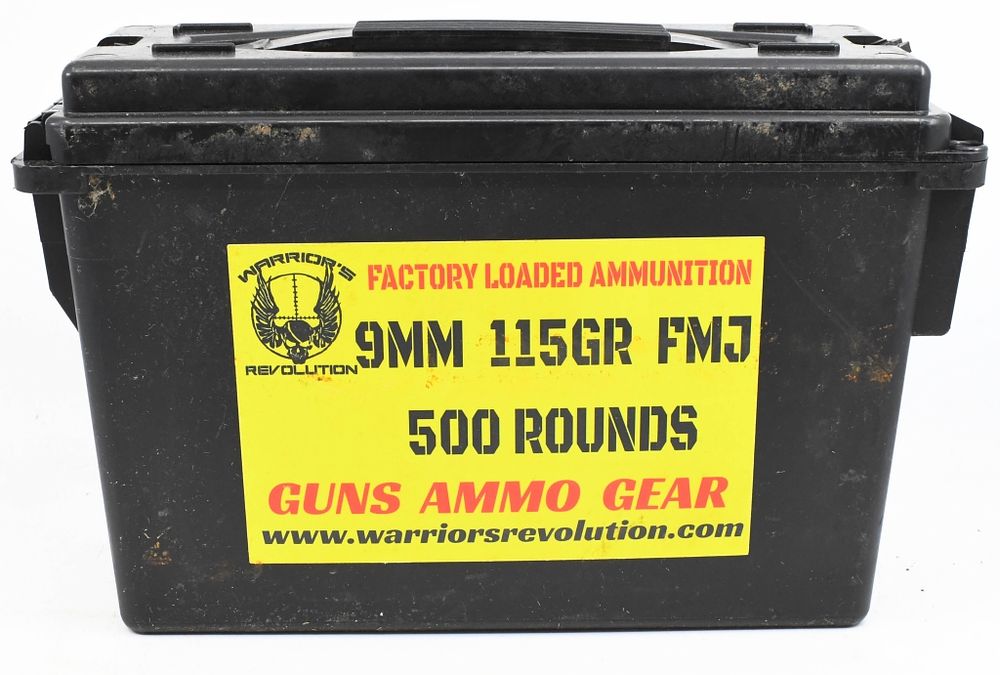 Lot 1030: 500 Rounds Of Mixed 9mm Luger Ammunition