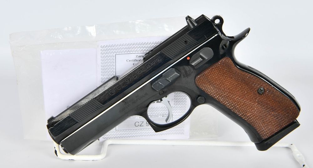Lot 1032: CZ 97 B Semi Auto Pistol .45 ACP