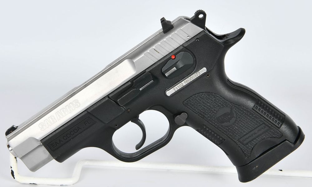 Lot 1056: Sarsilmaz B6P Compact Semi Auto Pistol 9mm