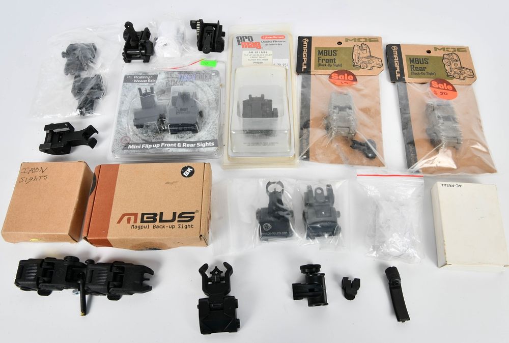 Lot 1061: Large Lot of New AR-15 Flip-Up Sights