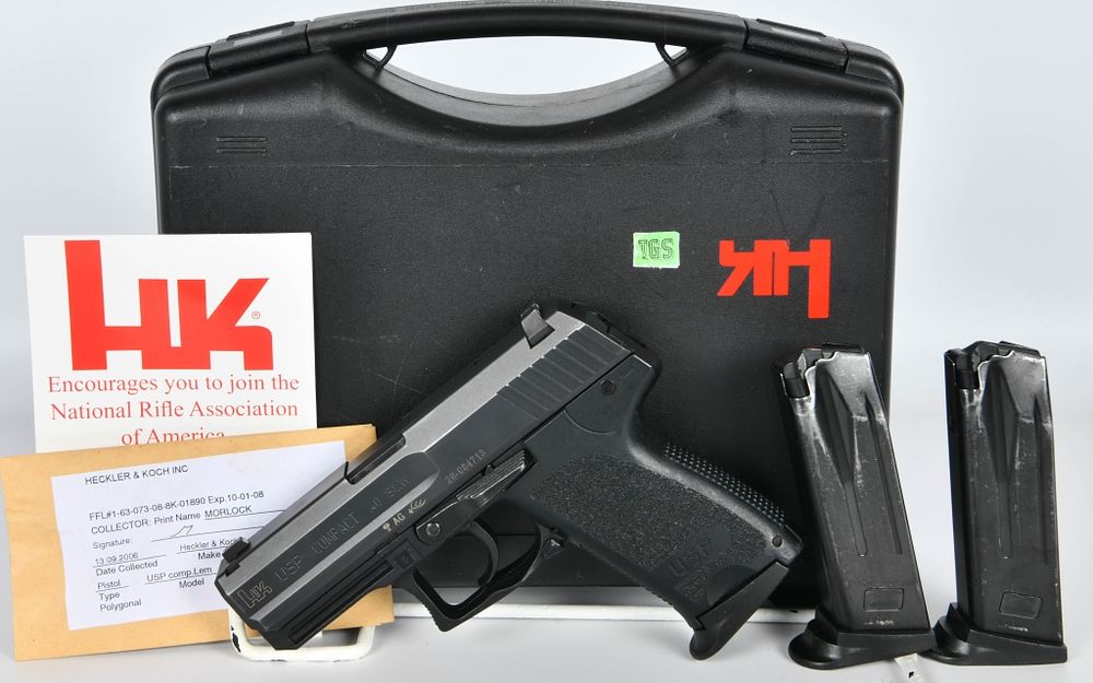 Lot 1062: Heckler & Koch HK USP Compact .40 S&W