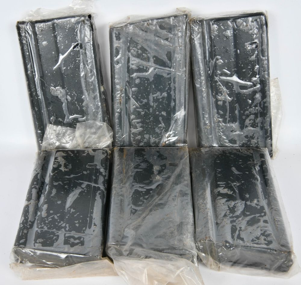 Lot 1097: (6) SCAR 17S .308 magazines Black