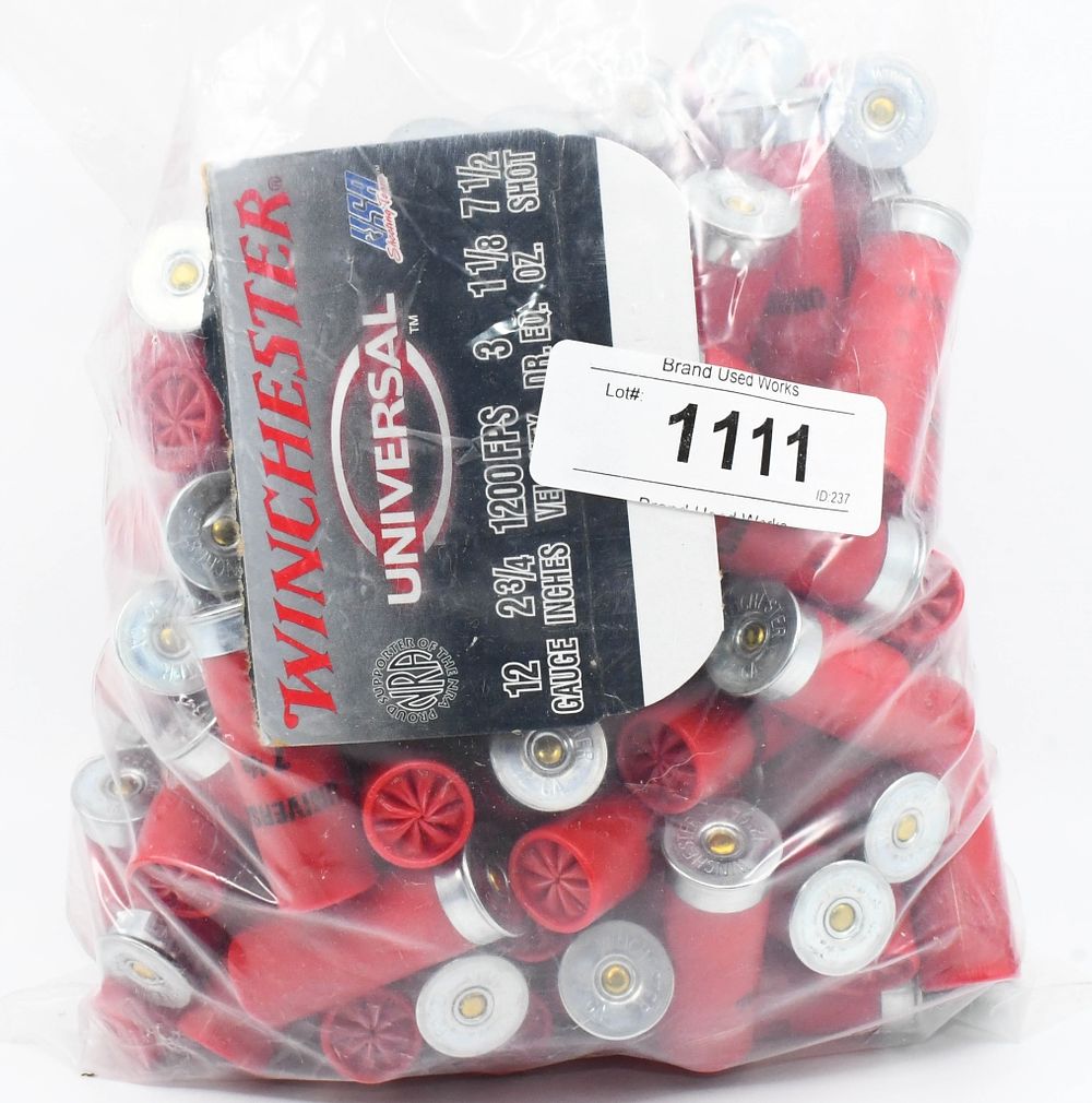 Lot 1111: 100 Rounds Of Winchester 12 Ga Shotshells